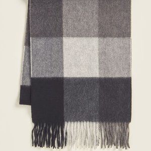 100% Cashmere Scarf with Fringe -12" x 70"